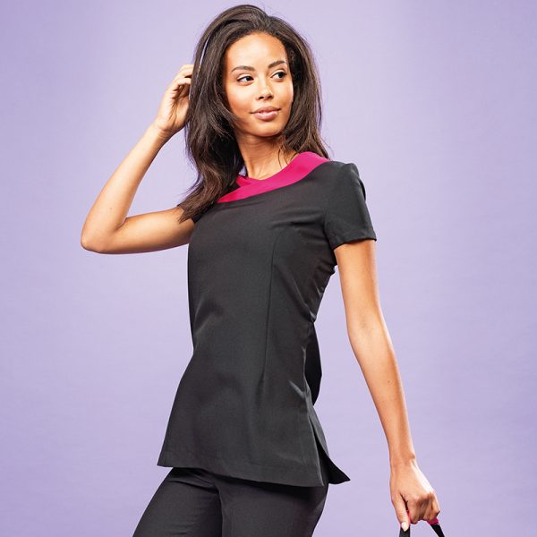 Ivy cleaning tunic contrast neckline - Image 4