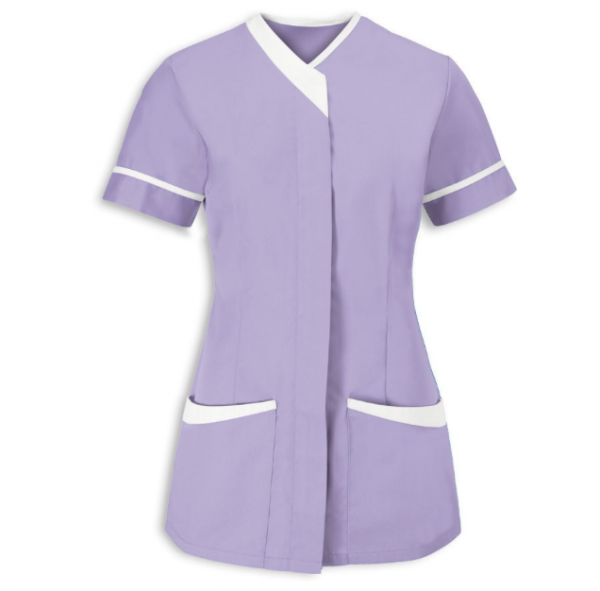 Contrast Trim Cleaning Tunic - Image 6