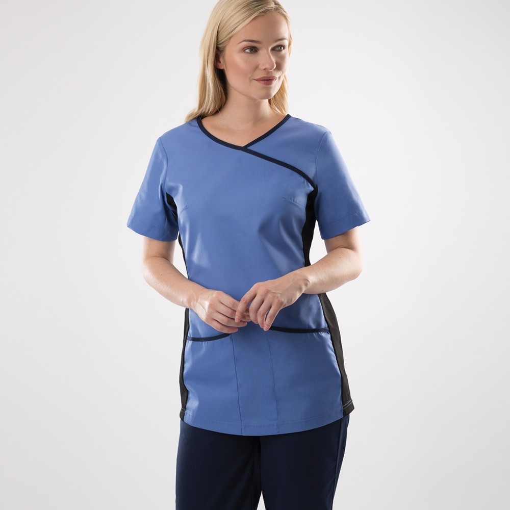 Stretch scrub top - Cleaners Uniforms, Housekeeping & Cleaning Clothing  Online Shop