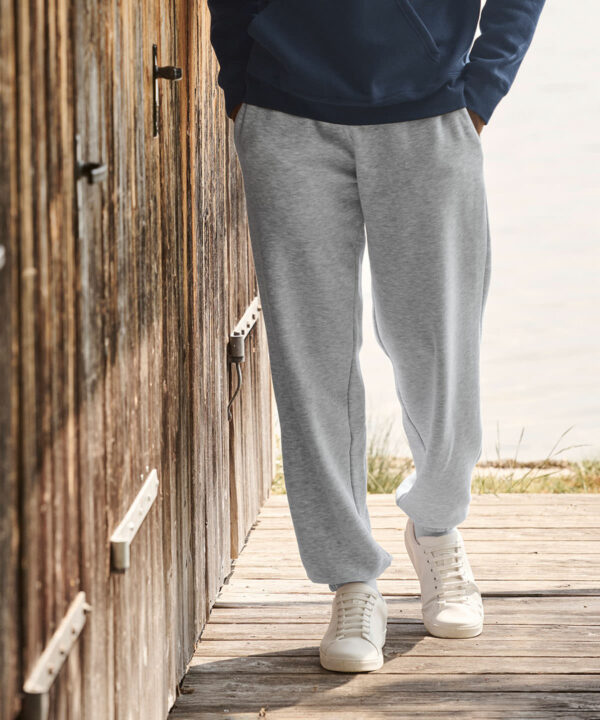 Sweatpants Elasticated Cuffs – Poly/Cotton Unisex or Mens Joggers – 3 Colours - Image 2