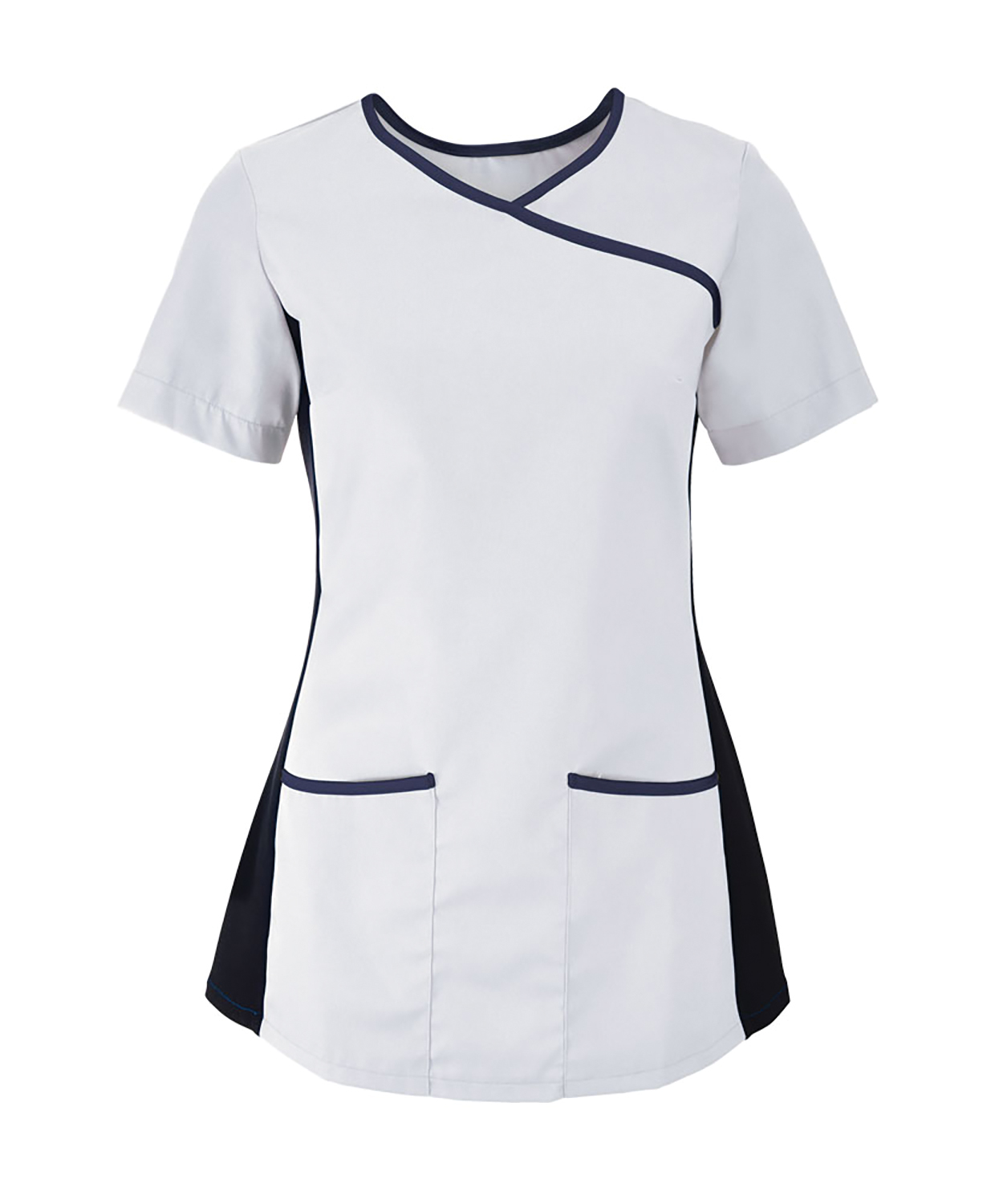 stretch scrub top cleaners uniforms housekeeping front office uniform design
