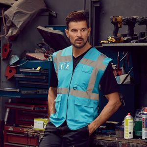 Multi-functional executive hi-vis waistcoat