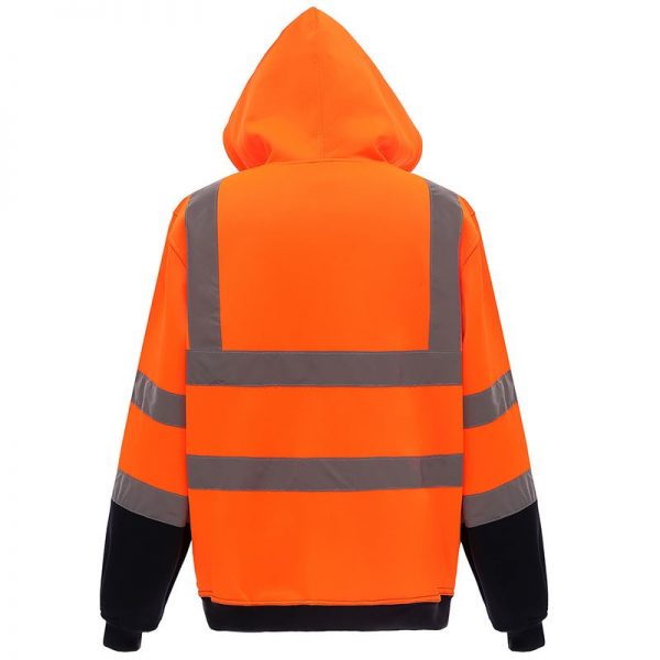 Hi-vis zip hoodie - Image 6