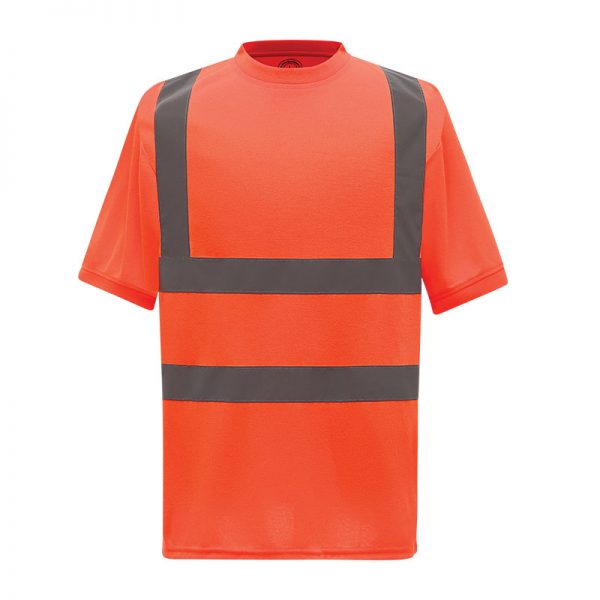 Hi-vis short sleeve t-shirt