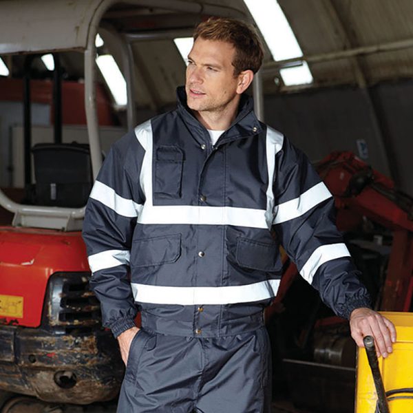 Hi-vis classic bomber jacket