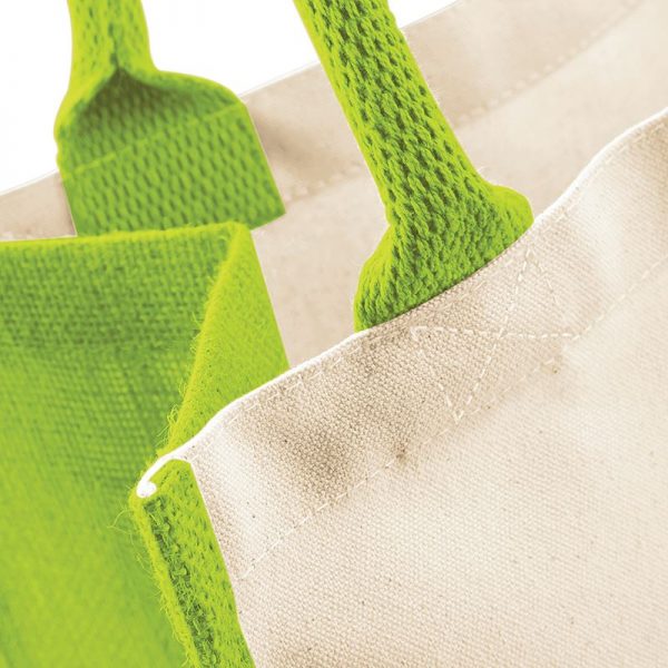 Mini Jute Shopper Bag (pack of 5) - Image 4