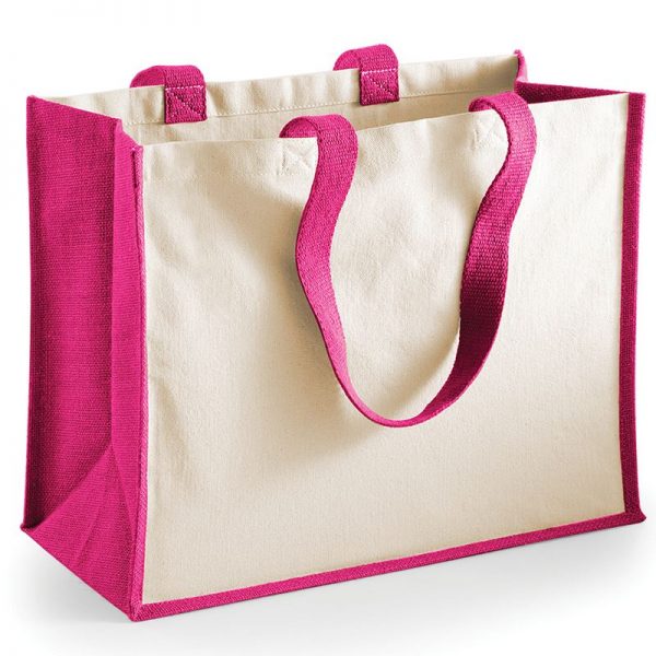 Classic Jute Shopper Bag (pack of 5) - Image 2