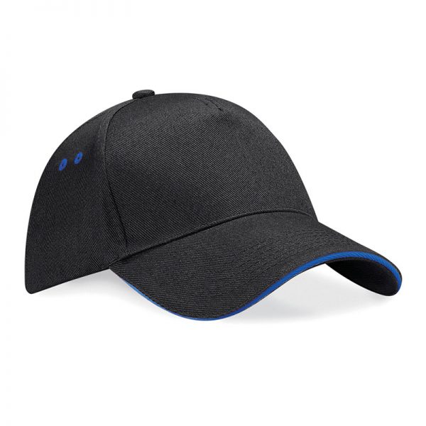 Contrast Tip 5-panel Cap