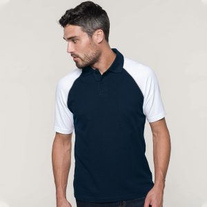 Contrast Sleeve Polo