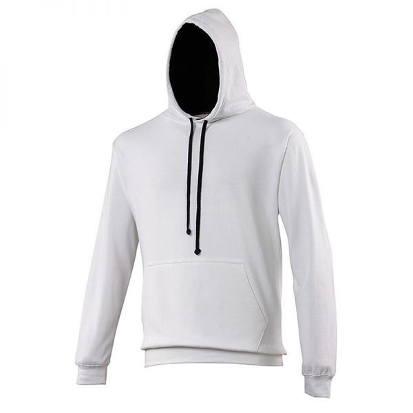 Classic Pullover Hoodie - Contrast Inner Hood & Drawcords - 40+ Colours - Image 3