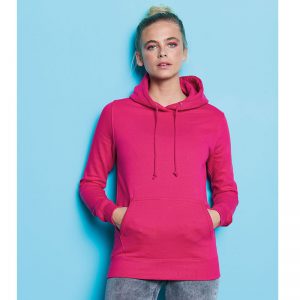 Classic Pullover Hoodie - Feminine Fit - Personalised Ladies Hoodies - 30+ Colours