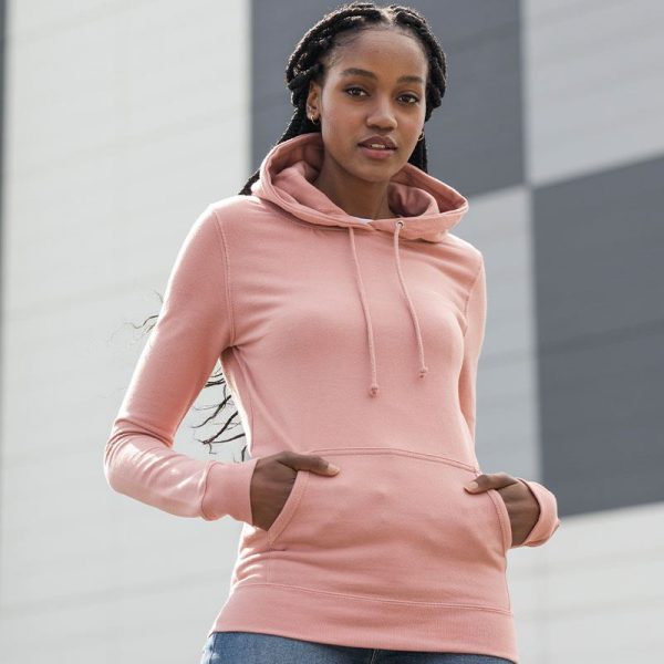 Classic Pullover Hoodie - Feminine Fit - Personalised Ladies Hoodies - 30+ Colours - Image 2