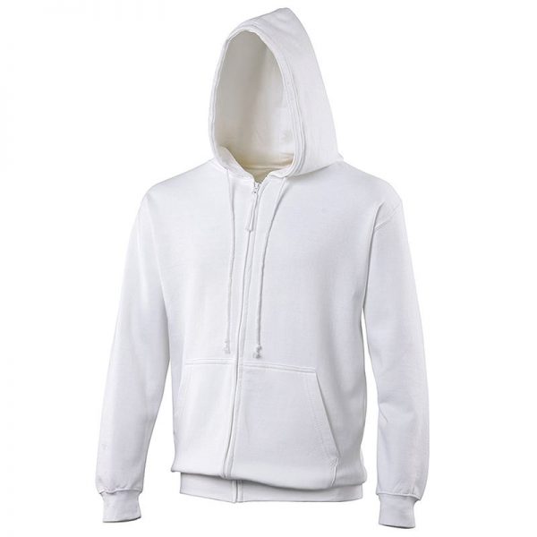 Zip-up Hoodie - Personalised Zoodie - Double Fabric Hood & Warm Pouch Pockets - Poly/Cotton - 24 Colours - Image 5