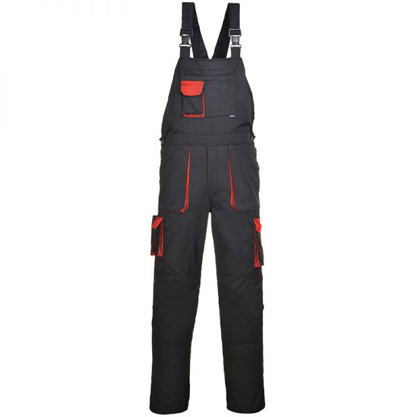 Gardeners contrast bib and brace