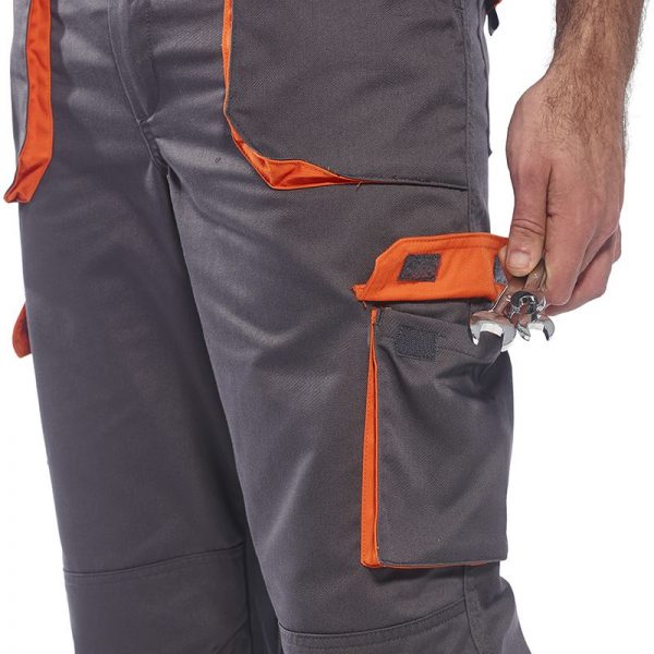 Gardeners contrast bib and brace - Image 4