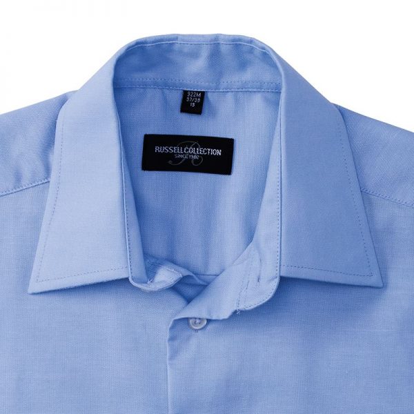Long sleeve easycare tailored Oxford shirt - midweight (tailored fit) - Image 5