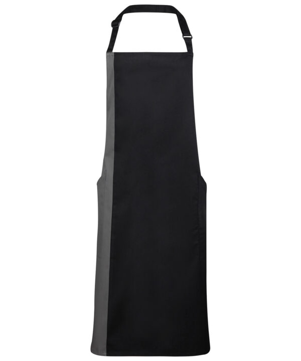 Contrast Bib Apron with pockets - Image 8