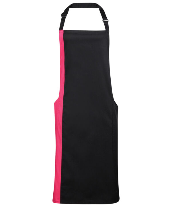 Contrast Bib Apron with pockets - Image 7