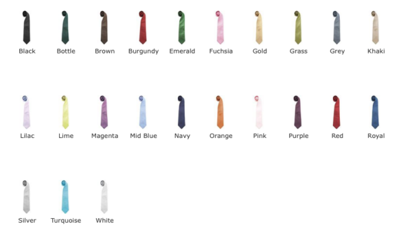 Colours Fashion Clip Waiter & Waitress Tie - Image 2