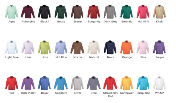 Poplin Bar & Restaurant Shirt - Long Sleeve - Image 3