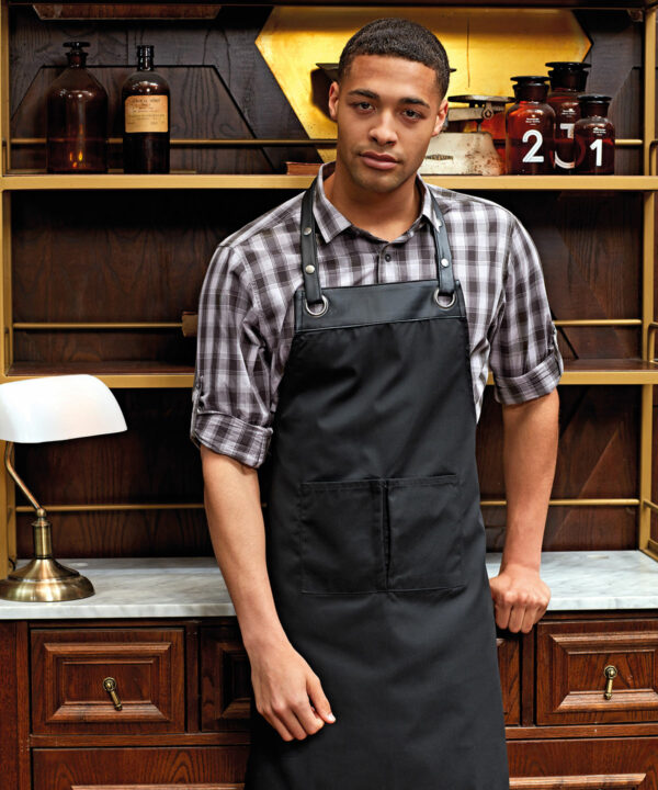 Espresso bib apron - Image 7