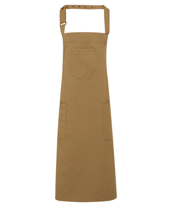 Chino cotton bib apron - Image 6