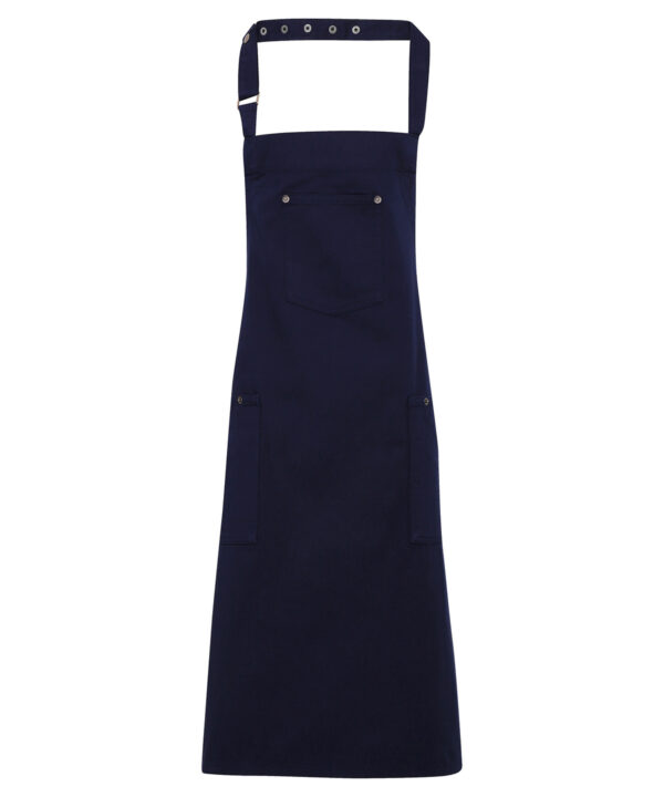 Chino cotton bib apron - Image 5