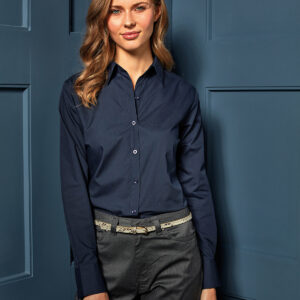 Women's Poplin Bar & Restaurant Shirt - Long Sleeve