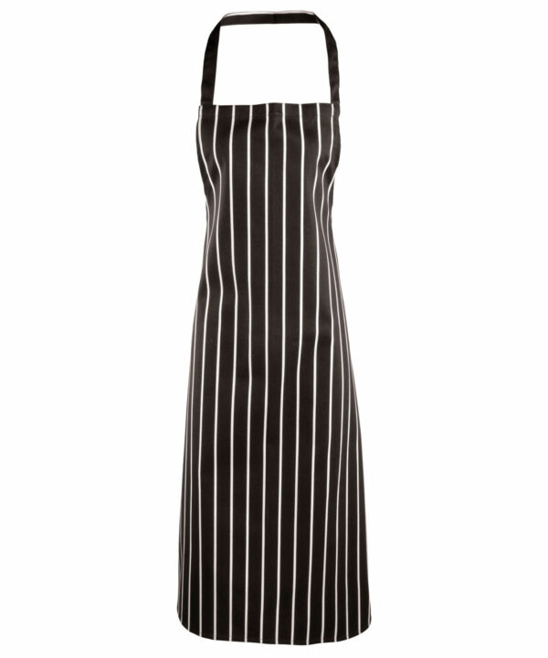Striped bib apron - Image 4
