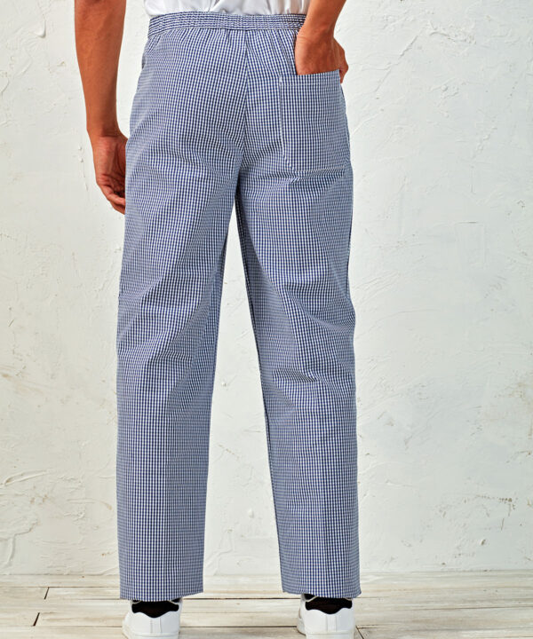 Essential Chef’s Trousers - Woven Check - Image 2