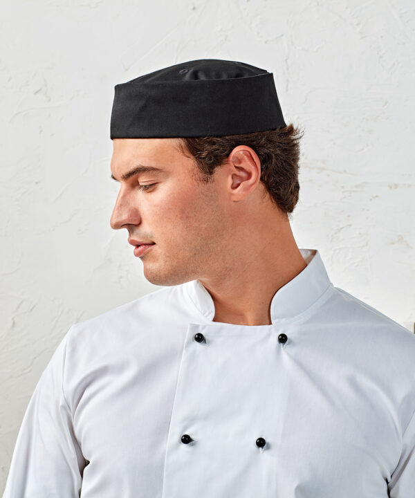 Turn-up chef's hat