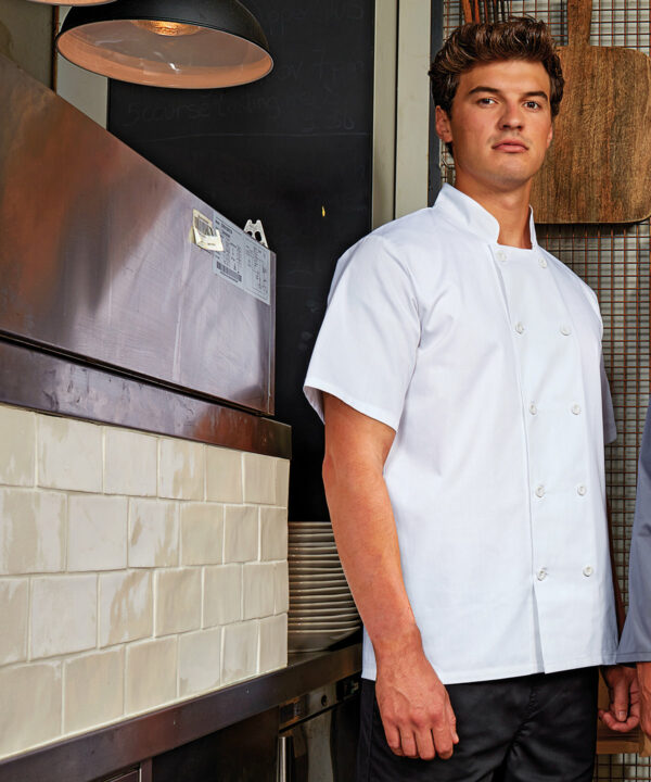 Short Sleeve Chef’s Jacket - Image 2
