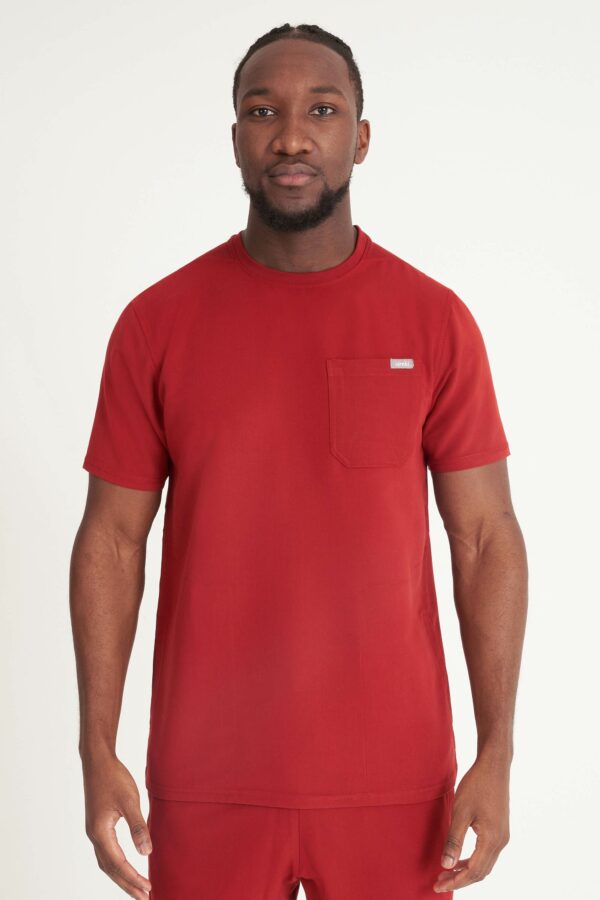 Premium Scrub T-Shirt with Pocket - Image 3