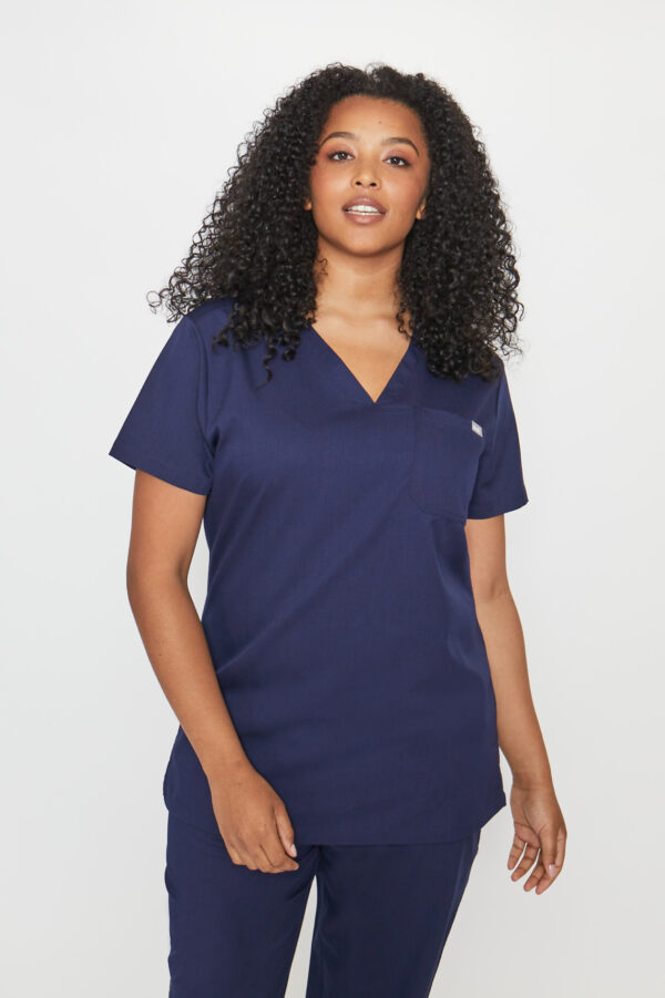 Nova One Pocket Scrub Top - Image 5