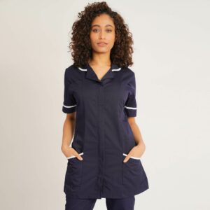 Ladies Tunic with Round Collar