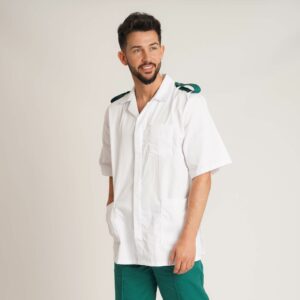 Male Dental Tunic with Epaulette Loops