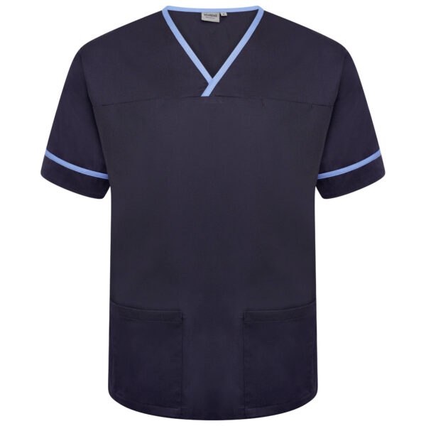 Contrast Trim Smart Scrub Top - Image 8