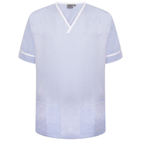 Contrast Trim Smart Scrub Top - Image 12