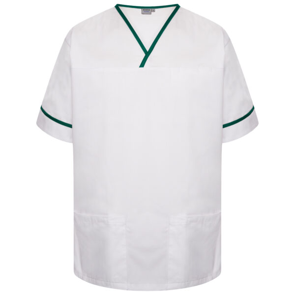 Contrast Trim Smart Scrub Top - Image 13