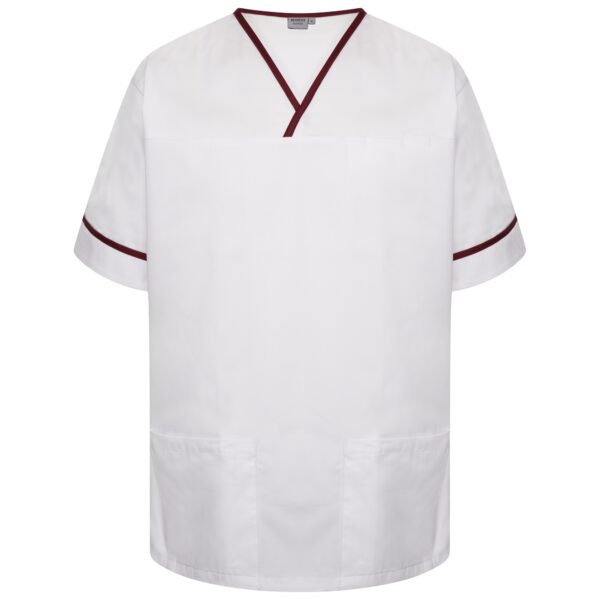 Contrast Trim Smart Scrub Top - Image 14
