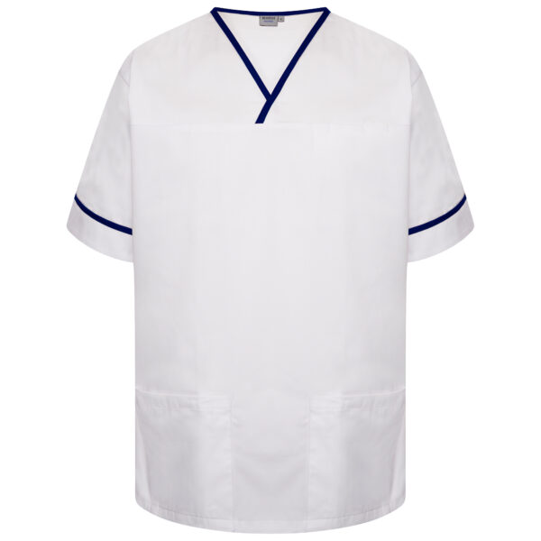 Contrast Trim Smart Scrub Top - Image 15