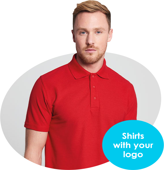 Personalised Polo Shirts with logo or text embroidery. Shop Online Now.