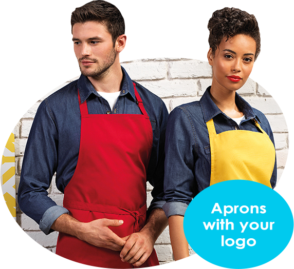 Personalised Aprons with logo or text embroidery. Personalised Aprons with logo or text embroidery.