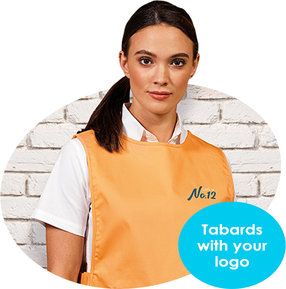 Personalised Tabards with logo or text embroidery. Personalised Tabards with logo or text embroidery.