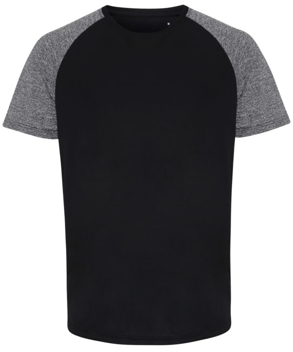 TriDri® Contrast Sleeve Performance T-Shirt - Mens Gym Tops - Lightweight Polyester 3 Colour Choices - Image 5