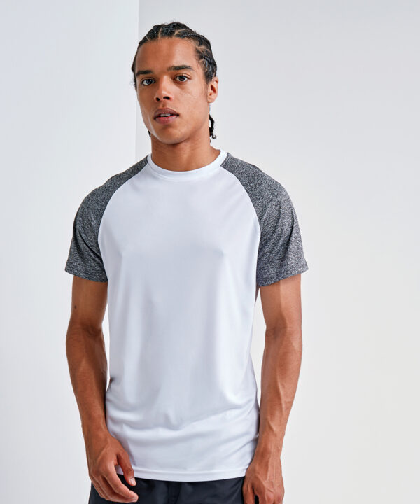 TriDri® Contrast Sleeve Performance T-Shirt - Mens Gym Tops - Lightweight Polyester 3 Colour Choices - Image 6