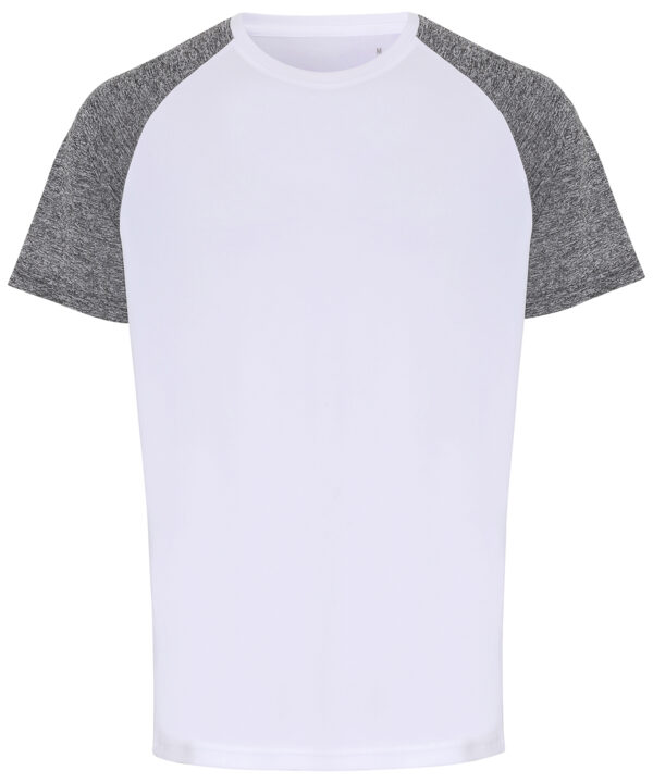 TriDri® Contrast Sleeve Performance T-Shirt - Mens Gym Tops - Lightweight Polyester 3 Colour Choices - Image 3