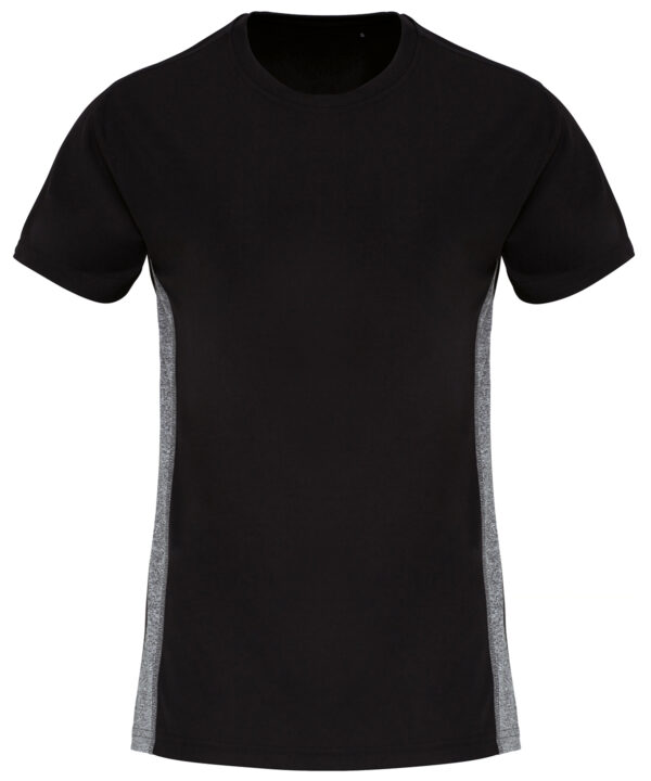 TriDri® Ladies Contrast Sleeve Performance T-Shirt - Women's Gym Tops - Lightweight Polyester 5 Colour Choices - Image 3