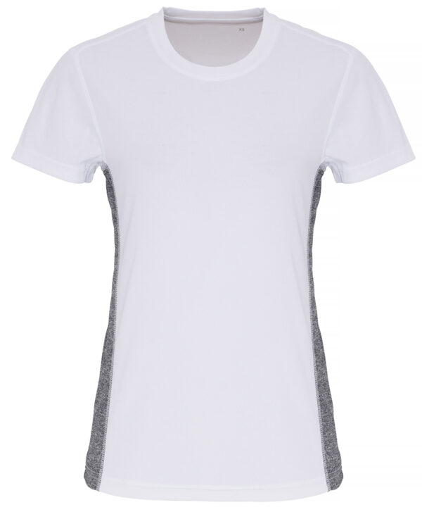 TriDri® Ladies Contrast Sleeve Performance T-Shirt - Women's Gym Tops - Lightweight Polyester 5 Colour Choices - Image 7